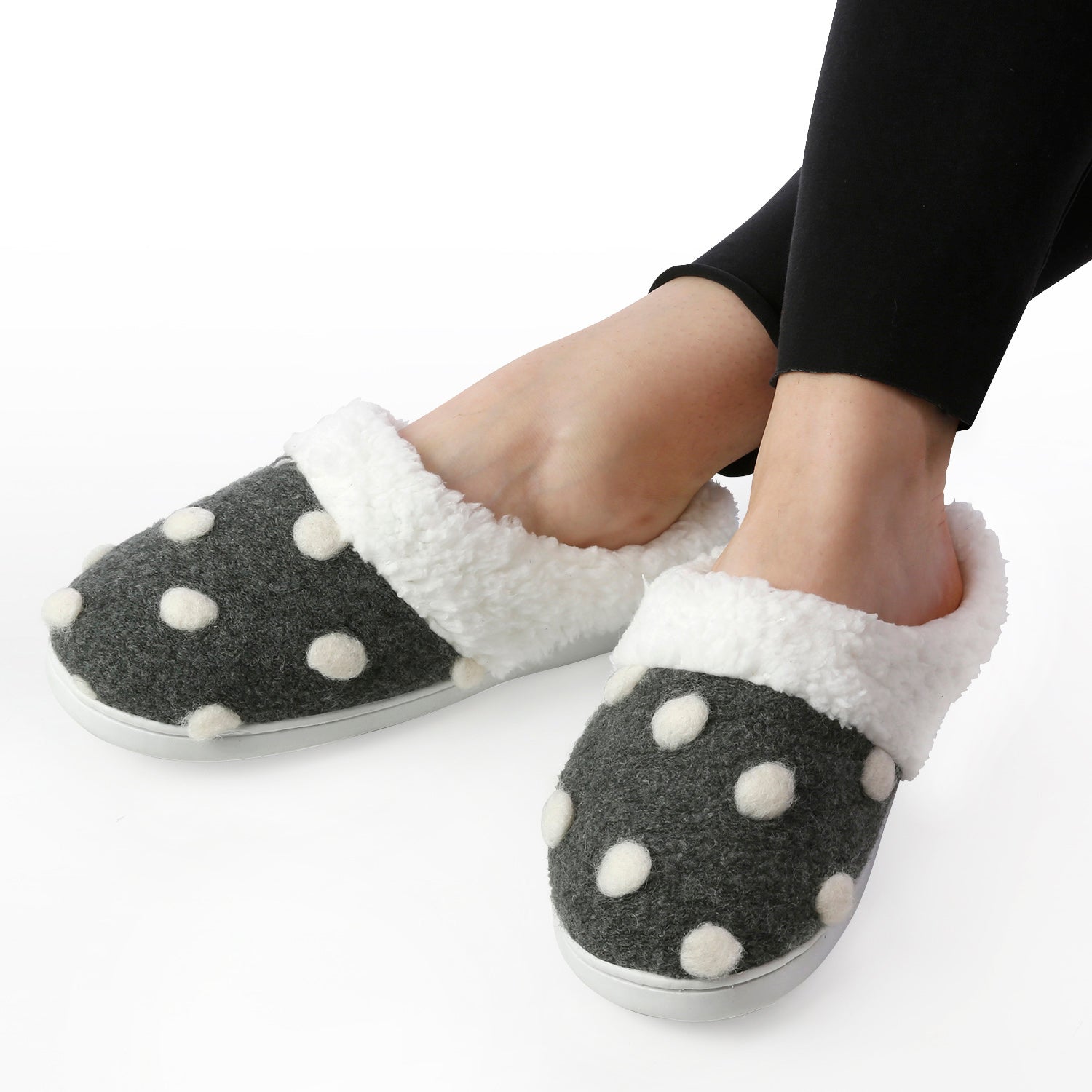 Pantufla Lunar Chiporro Interior Marengo vista 2 - D'Taty Chile