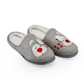 Pantufla Perrito Corazón Polar Interior Gris - D'Taty Chile
