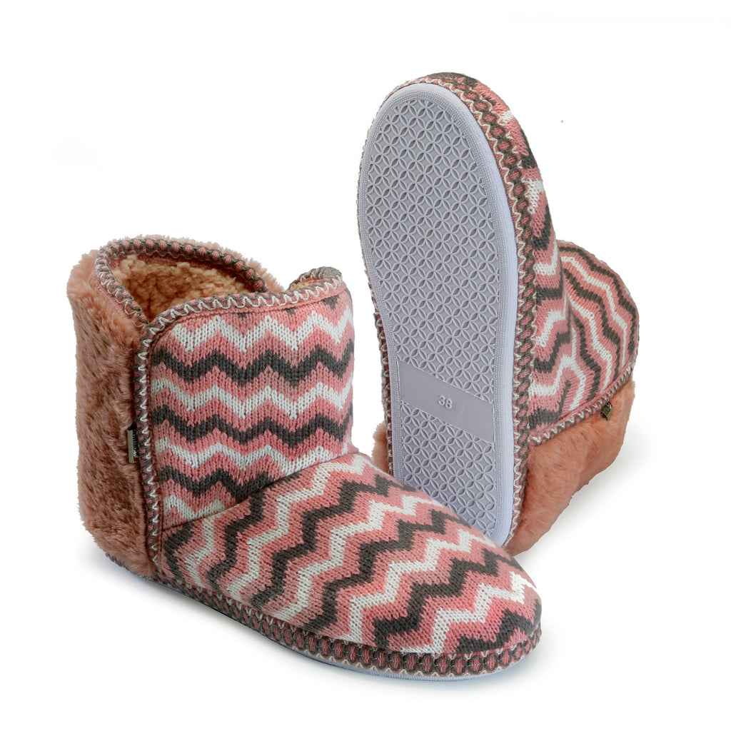 Bota Lana con Chiporro Interior Rosa vista 2 - D'Taty Chile