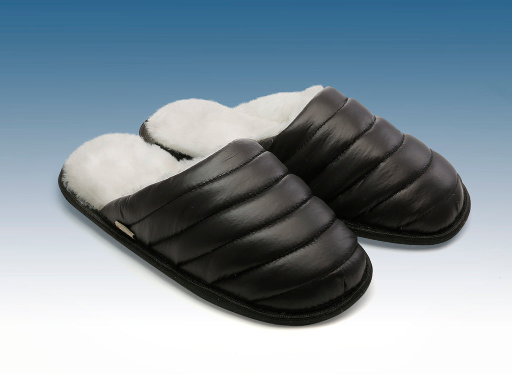 Pantufla Sport Unisex Polar Interior Negro - D'Taty Chile