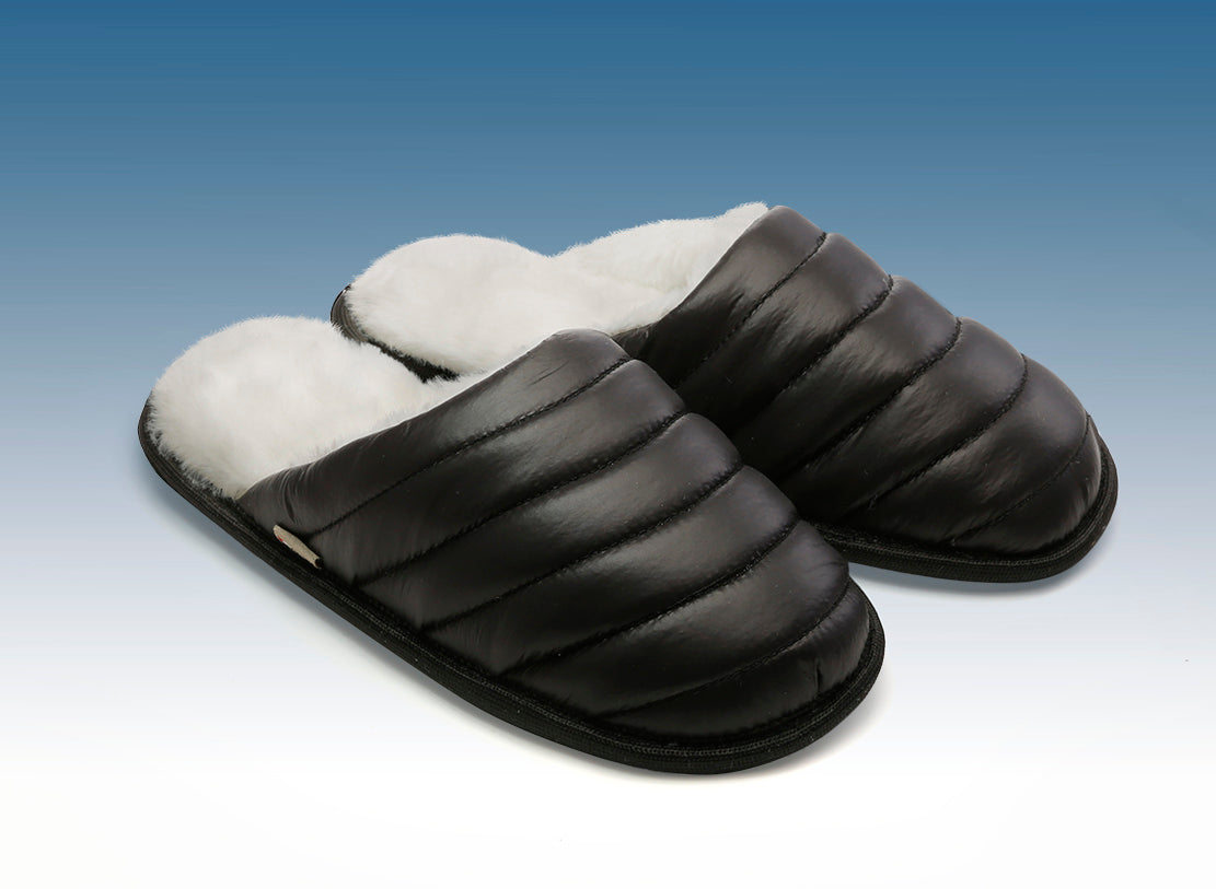Pantufla Sport Unisex Polar Interior Negro - D'Taty Chile