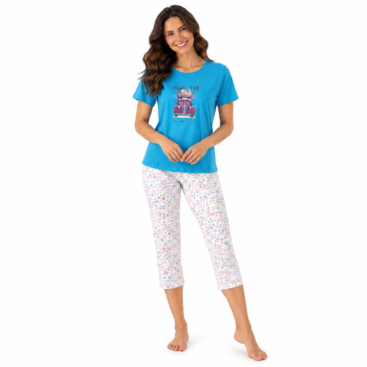 Pijama Pescador Vintage Estampado