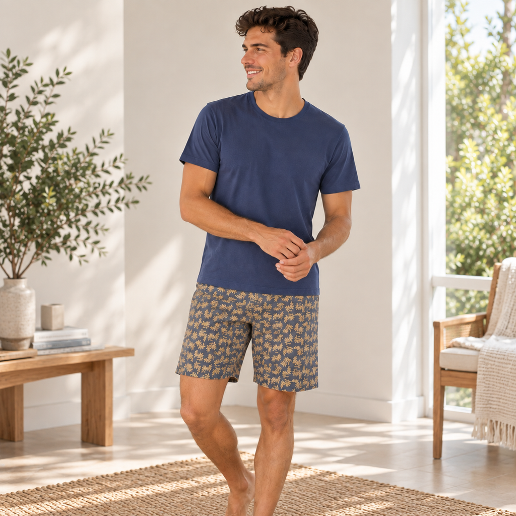 Pijama Hombre Clásico Estampado