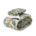 Quilt Sherpa Leaf 2 Plazas Queen Estampado vista 2 - D'Taty Chile