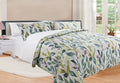 Quilt Sherpa Leaf 2.5 Plazas King