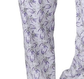 Pijama Lavanda Polar Bordado Gamuza Polycotton imagen 2 - D'Taty Chile