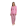 Pijama Conejo Bordado Micropolar Rosa vista 3 - D'Taty Chile