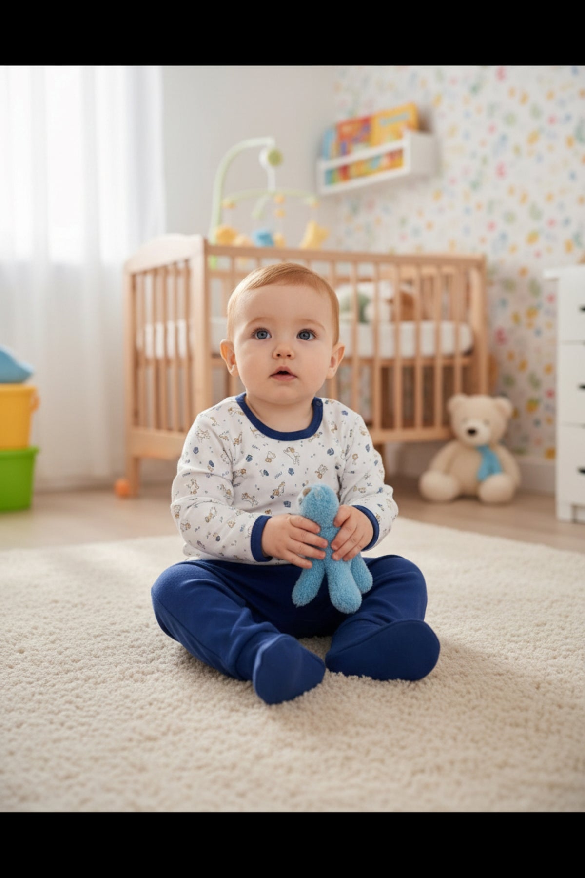 Pijama Bebé Gamuza Polycotton Estampado