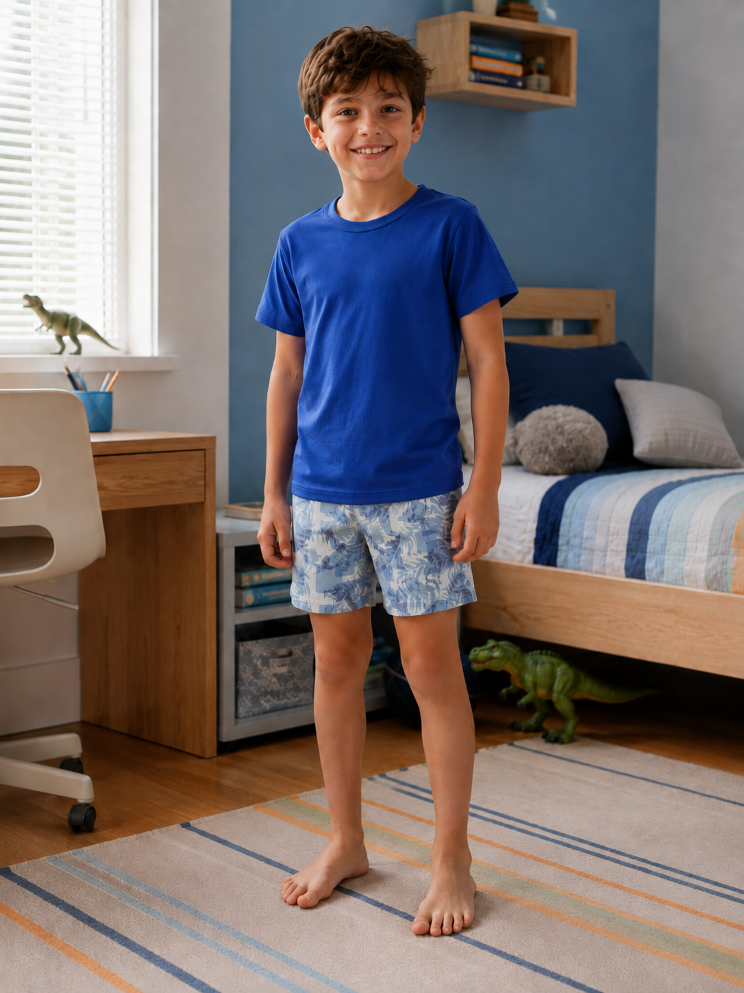 Pijama Niño Rama Gamuza Polycotton