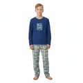 Pijama Niño Skate Estampado Gamuza Polycotton