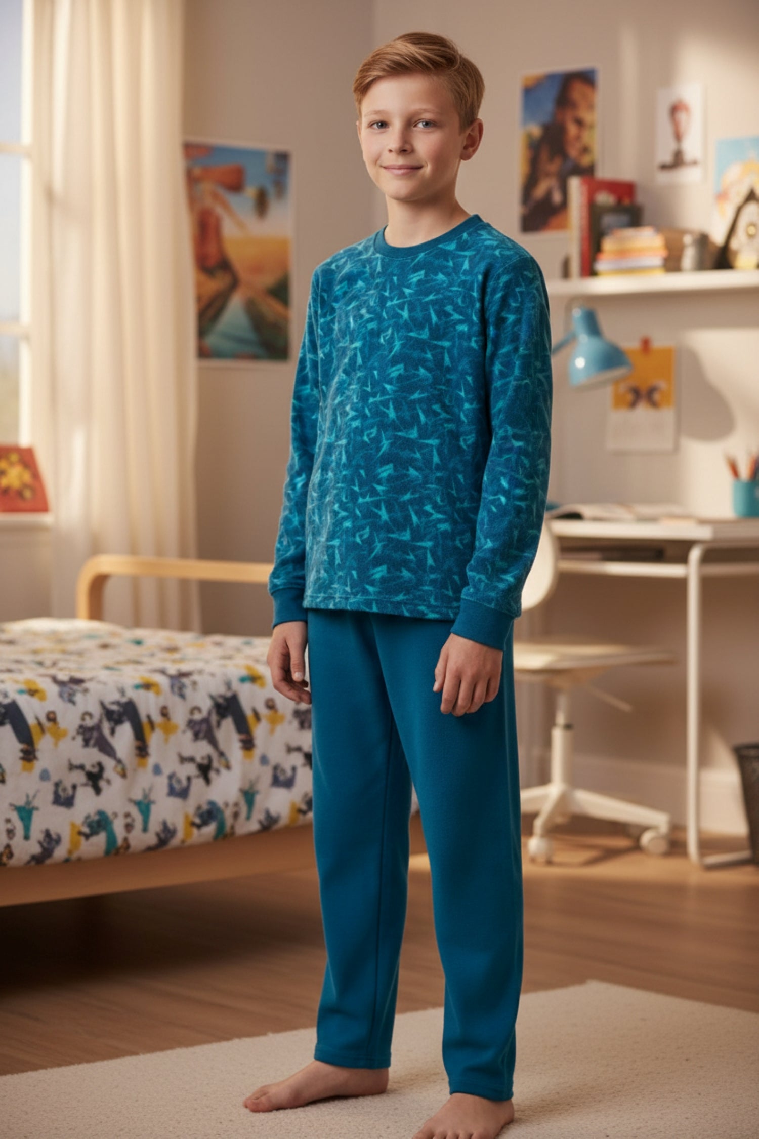 Pijama Niño Polar Estampado
