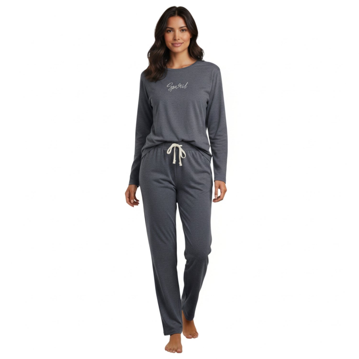 Pijama Spirit Bordado Gamuza Polycotton